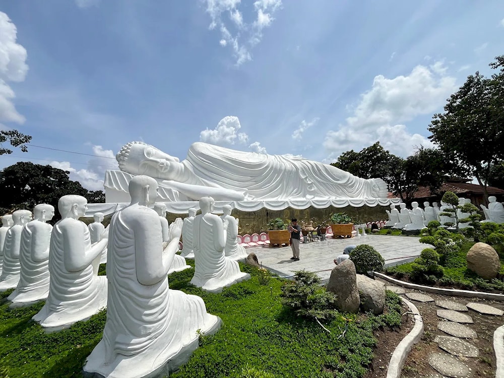 Không gian thanh tịnh trong chùa 
